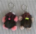 毛皮钥匙链FUR KEYCHAIN  青岛华艺荣皮草服饰有限公司